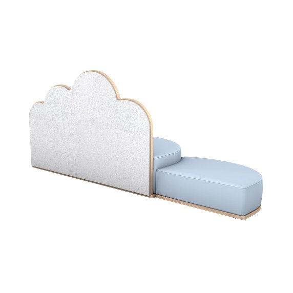 DEBESIS Vaikiška akustinė sofa