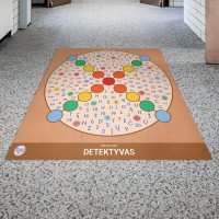 DETEKTYVAS Roll-Out FUN®  kilimas su lavinamosiomis kortelėmis