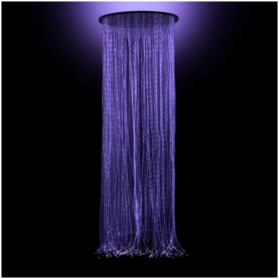 Didelė apvali šviesolaidžių užuolaida 80 cm