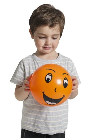 KAMUOLIAI SU EMOCIJOMIS - 18 cm (6 vnt.)