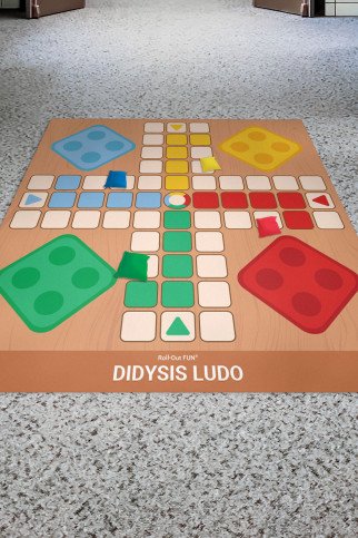 DIDYSIS LUDO Roll-Out FUN® kilimas DIDYSIS LUDO Roll-Out FUN® kilimas