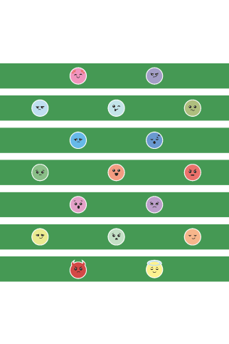 EMOCIJOS Edukuojantys laiptų lipdukai