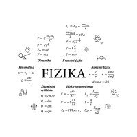 FIZIKA Edukacinis sienų lipdukas FIZIKA Edukacinis sienų lipdukas