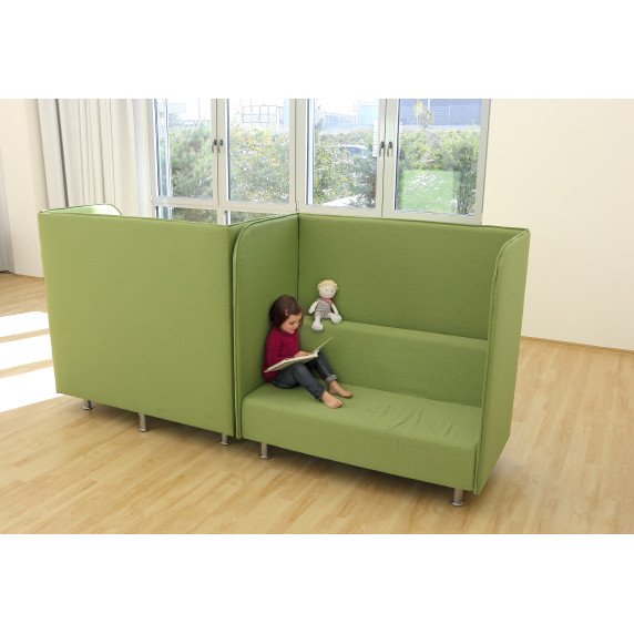 Garsą slopinanti sofa