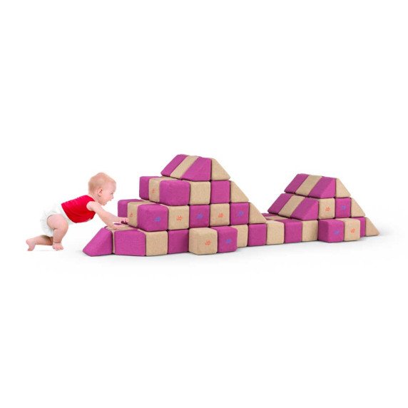 JOLLYHEAP „BASIC" Magnetiniai blokeliai (100 vnt.)