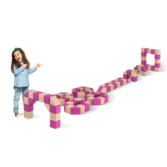 JOLLYHEAP „BASIC" Magnetiniai blokeliai (100 vnt.)
