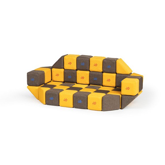 JOLLYHEAP „MEDIUM" Magnetinių kaladėlių rinkinys (50 vnt.)