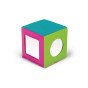 MINKŠTAS SENSORINIS KUBAS SU VEIDRODĖLIAIS spalvų, formų ir savęs pažinimui