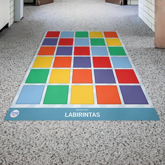 LABIRINTAS Roll-Out FUN® loginio mąstymo kilimas