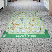 GYVATĖS IR KOPĖČIOS Roll-Out FUN® kilimas