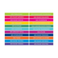 BENDRYSTĖS LAIPTAI Motyvuojantys laiptų lipdukai