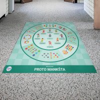 PROTO MANKŠTA Roll-Out FUN® motorikos lavinimo kilimas