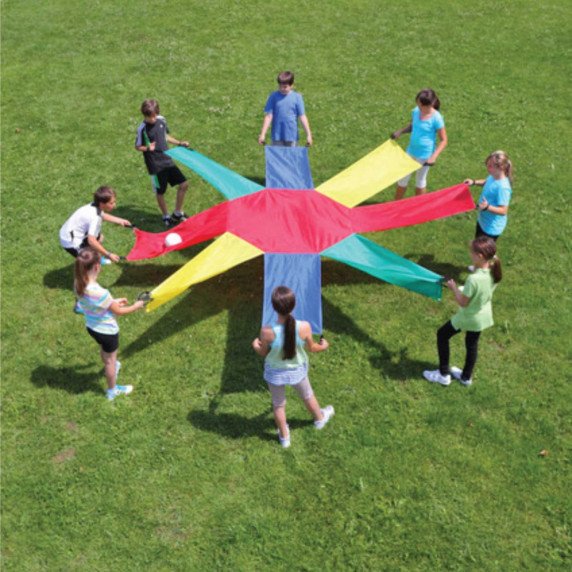 SAULĖGRĄŽA Parašiutas komandiniams žaidimams ir koordinacijai