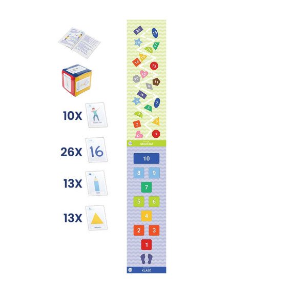 SKAIČIŲ TAKELIS Roll-Out FUN®