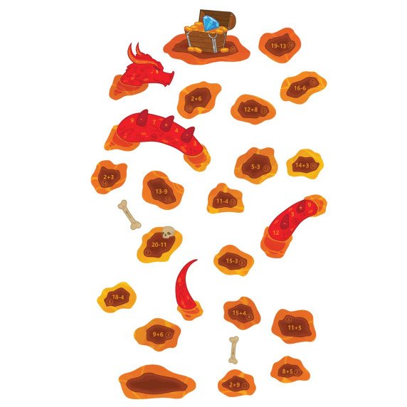 SLIBINO SKRYNIA Grindų lipdukas žaidimams