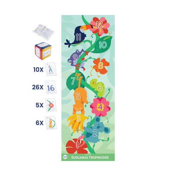 ŠUOLIUKAI TROPIKUOSE Roll-Out FUN® kilimas