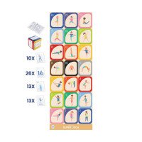 SUPER JOGA Roll-Out FUN® kinestetinis kilimas SUPER JOGA Roll-Out FUN® kinestetinis kilimas