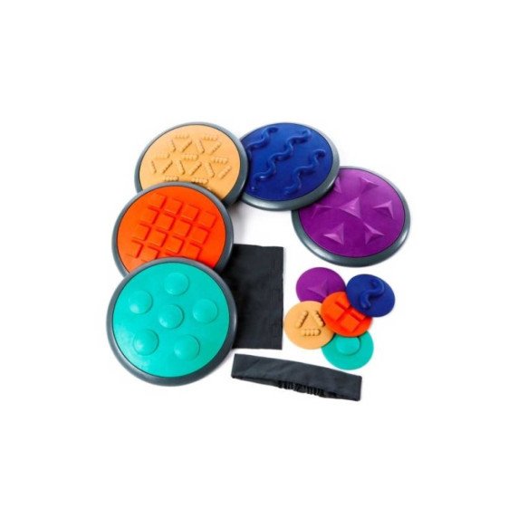 TAKTILINIŲ POJUČIŲ LAVINIMO RINKINYS - 10 vnt.