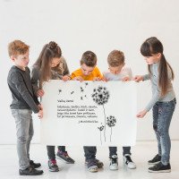 VAIKŲ ŽEMĖ Paveikslas ant drobės