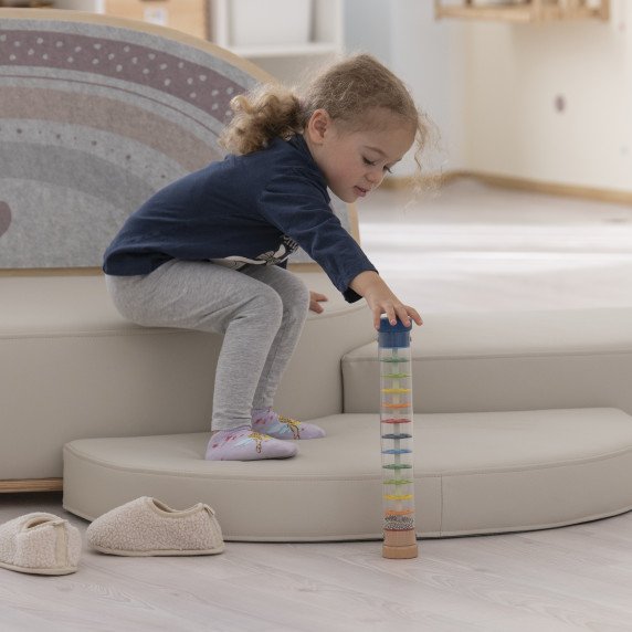 VAIVORYKŠTĖ Garsą sugerianti sofa su 3 lygiais