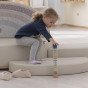 VAIVORYKŠTĖ Garsą sugerianti sofa su 3 lygiais