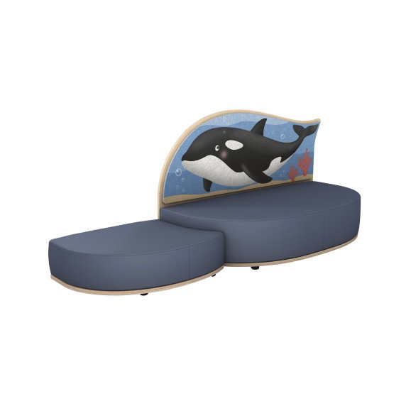 VANDENYNAS Akustinė sofa sensoriniam kambariui