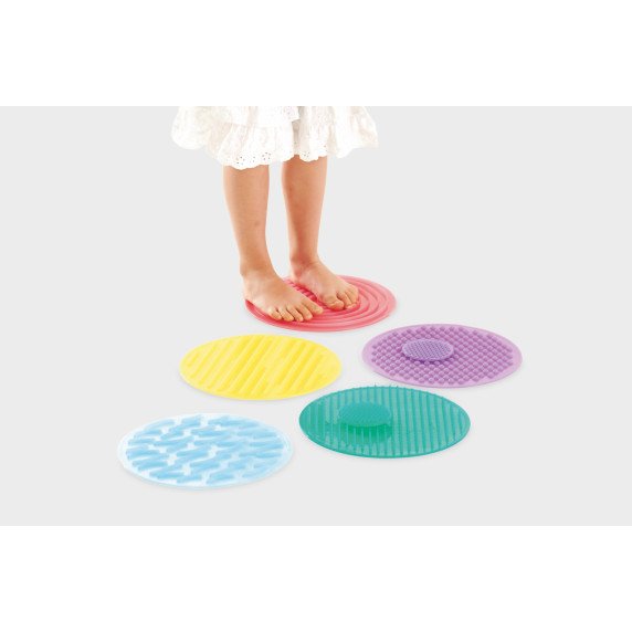 TAKTILINIAI APSKRITIMAI Sensorinės grindų formos