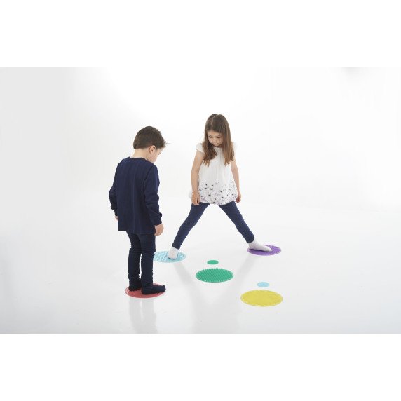 TAKTILINIAI APSKRITIMAI Sensorinės grindų formos