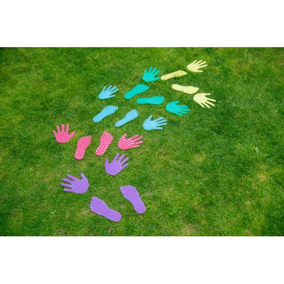 RANKOS IR PĖDOS Taktilinės formos