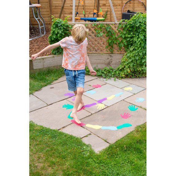 RANKOS IR PĖDOS Taktilinės formos