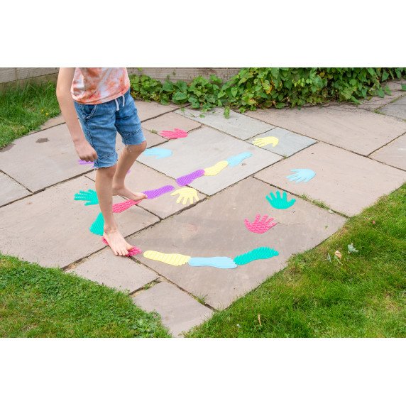 RANKOS IR PĖDOS Taktilinės formos