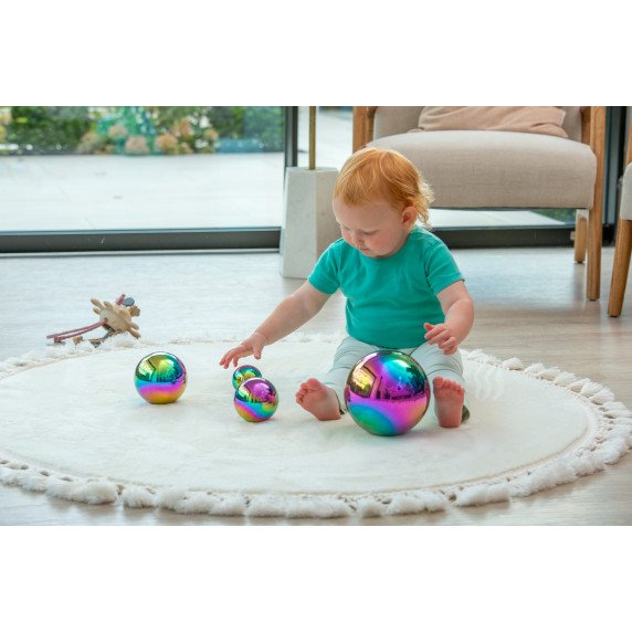 Sensoriniai šviesą atspindintys kamuoliai (4 vnt.)