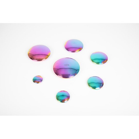 Sensoriniai spalvoti diskai su veidrodiniu efektu (7 vnt.)