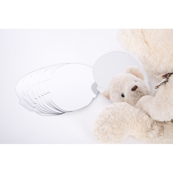 Veido išraiškų veidrodėlių rinkinys (10 vnt.)