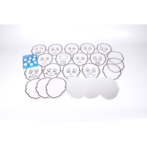 Jausmų pažinimo rinkinys VEIDUKAI