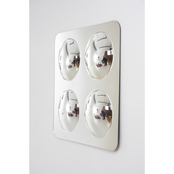 Išgaubta veidrodinė panelė  - sensorinis veidrodis su 4 kupolais (490 mm)