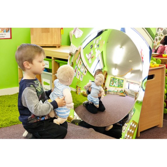 Didelis išgaubtas sensorinis veidrodis vaikams (780 mm)