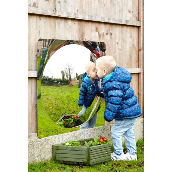 Didelis išgaubtas sensorinis veidrodis vaikams (780 mm)