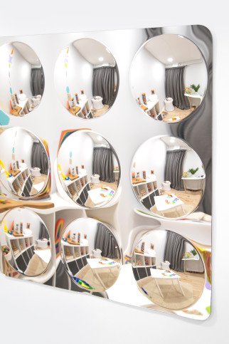 Didelis sensorinis veidrodis su 9 kupolais (780 mm) Didelis sensorinis veidrodis su 9 kupolais (780 mm)