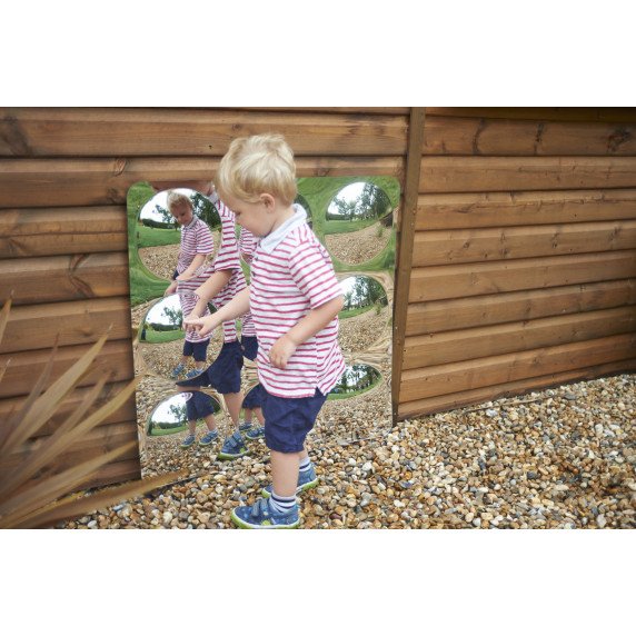 Didelis sensorinis veidrodis su 9 kupolais (780 mm)