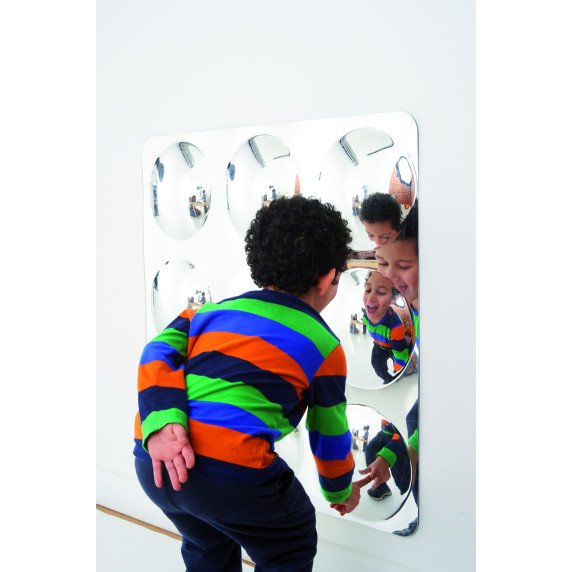 Didelis sensorinis veidrodis su 9 kupolais (780 mm)