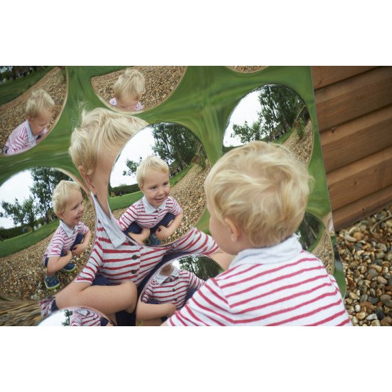 Didelis sensorinis veidrodis su 9 kupolais (780 mm)