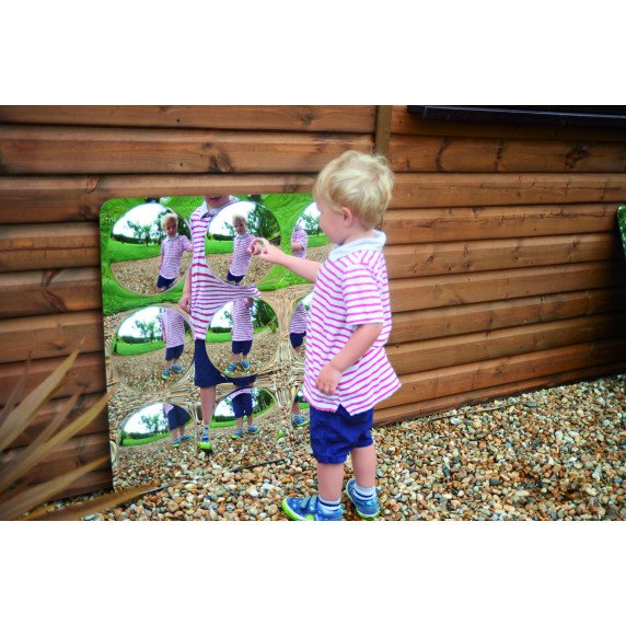 Didelis sensorinis veidrodis su 9 kupolais (780 mm)