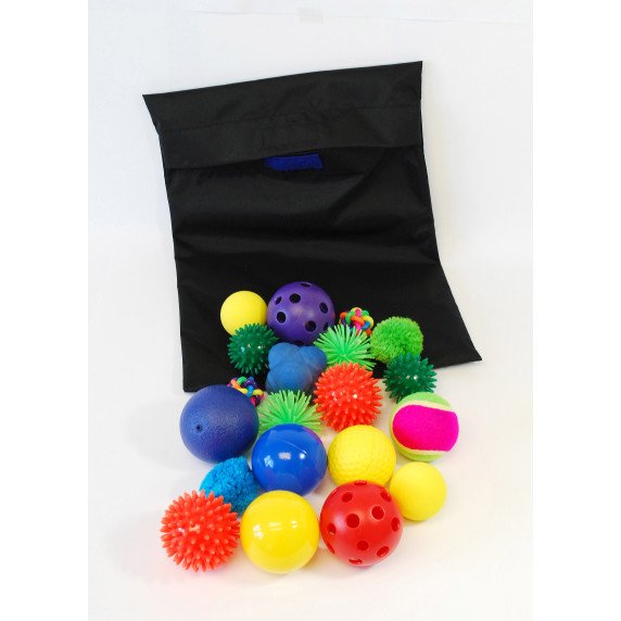 Sensorinių kamuoliukų rinkinys (20 vnt.)