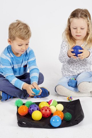 Sensorinių kamuoliukų rinkinys (20 vnt.)