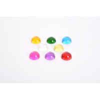 Sensoriniai spalvoti pusrutuliai (8 vnt.) – didinimui, spalvų maišymui ir tyrinėjimui ant šviesos stalo