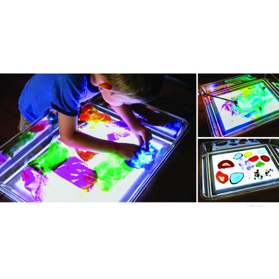 A3 tyrinėjimo padėklas šviesos panelei