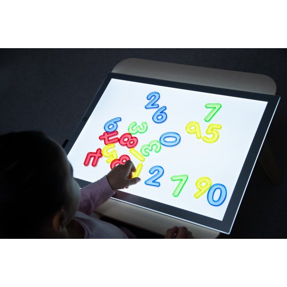 LED šviesos lenta A3 formato – šviesos, spalvų ir sensoriniam tyrinėjimui