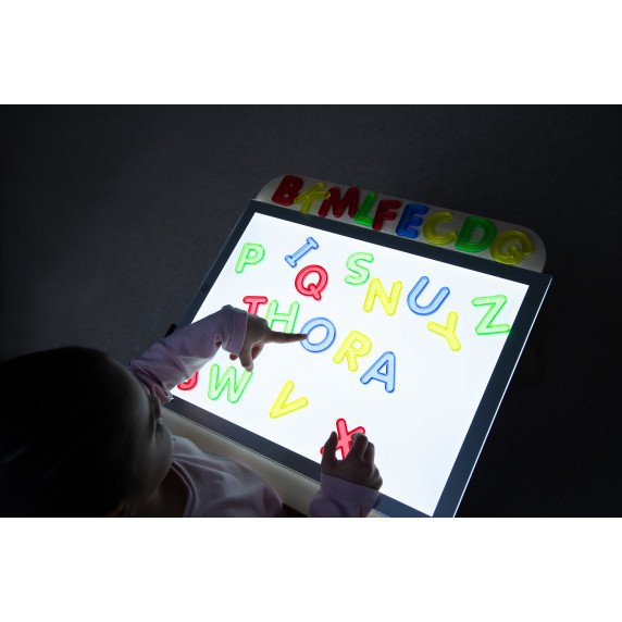 LED šviesos lenta A3 formato – šviesos, spalvų ir sensoriniam tyrinėjimui