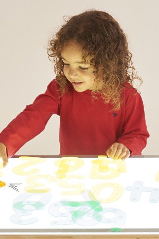 LED šviesos lenta A2 formato – šviesos, spalvų ir sensoriniam ugdymui